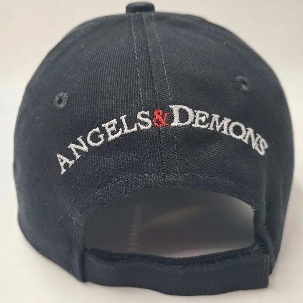 Angels & Demons Movie Promo Hat Adjustable 2009 Earth Air‎ Fire Water Black Men